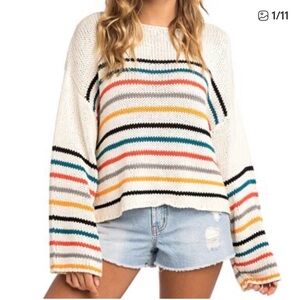 Lovestitch Multicolor Striped Sweater